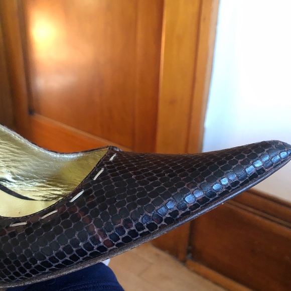 D&G Dolce & Gabbana Brown Heels Size: 39 US: 9 - Picture 8 of 16